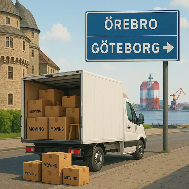 Flytt Örebro – Göteborg: Råd inför flytten för en smidig övergång